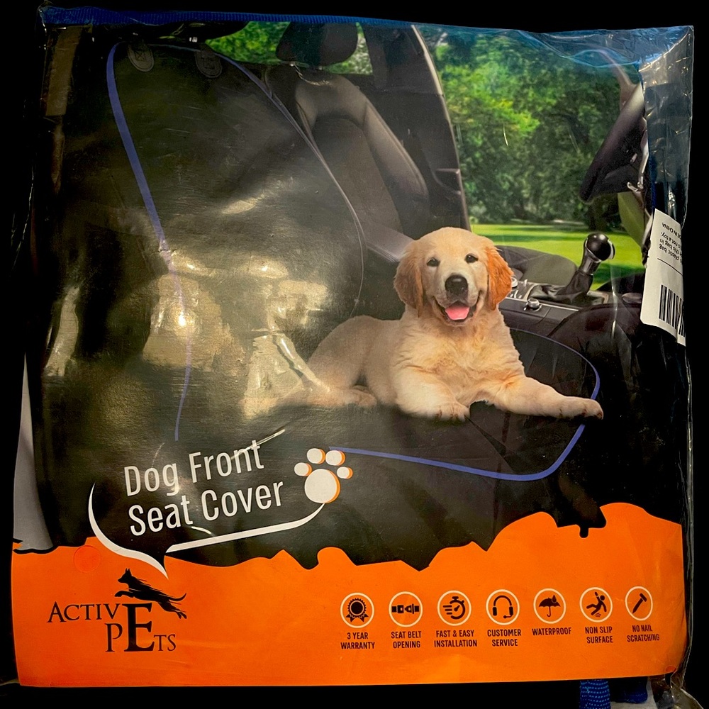 Active Pets brand single car seat cover